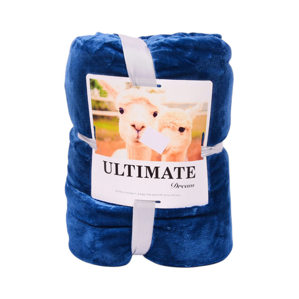 FLEECE BLANKET IR DARK-BLUE 62301-2