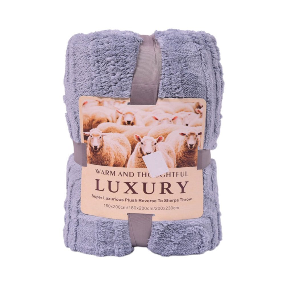 FLEECE BLANKET IR SKY BLUE 62301-6