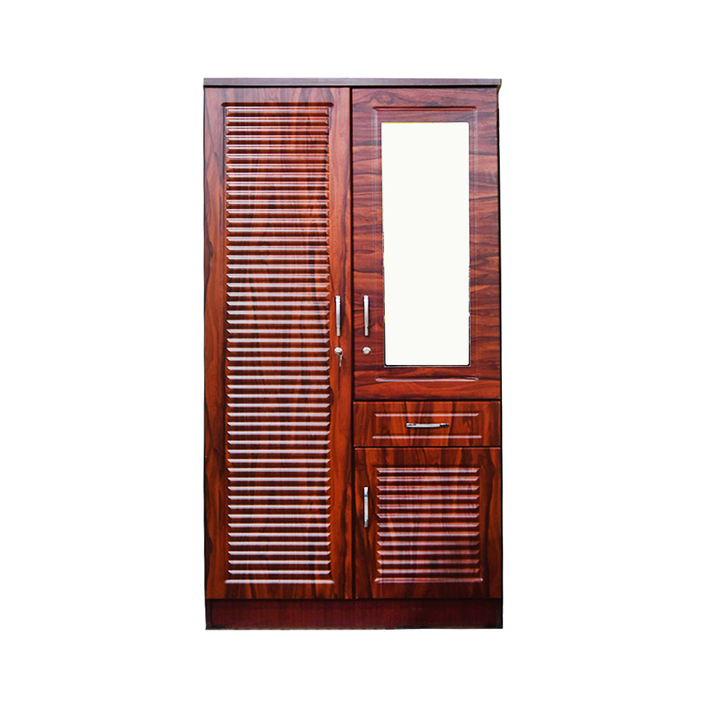 WARDROBE A+B MAHOGANY 9928