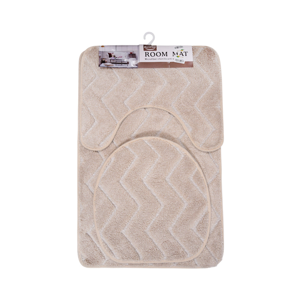 BATH MAT 3PC SET 50X80 R-18