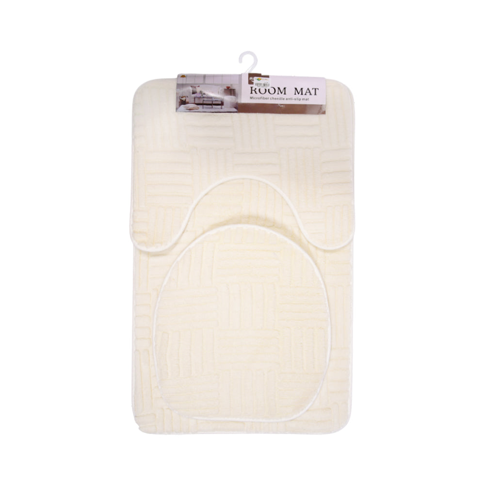 BATH MAT 3PC SET 50X80 R-21