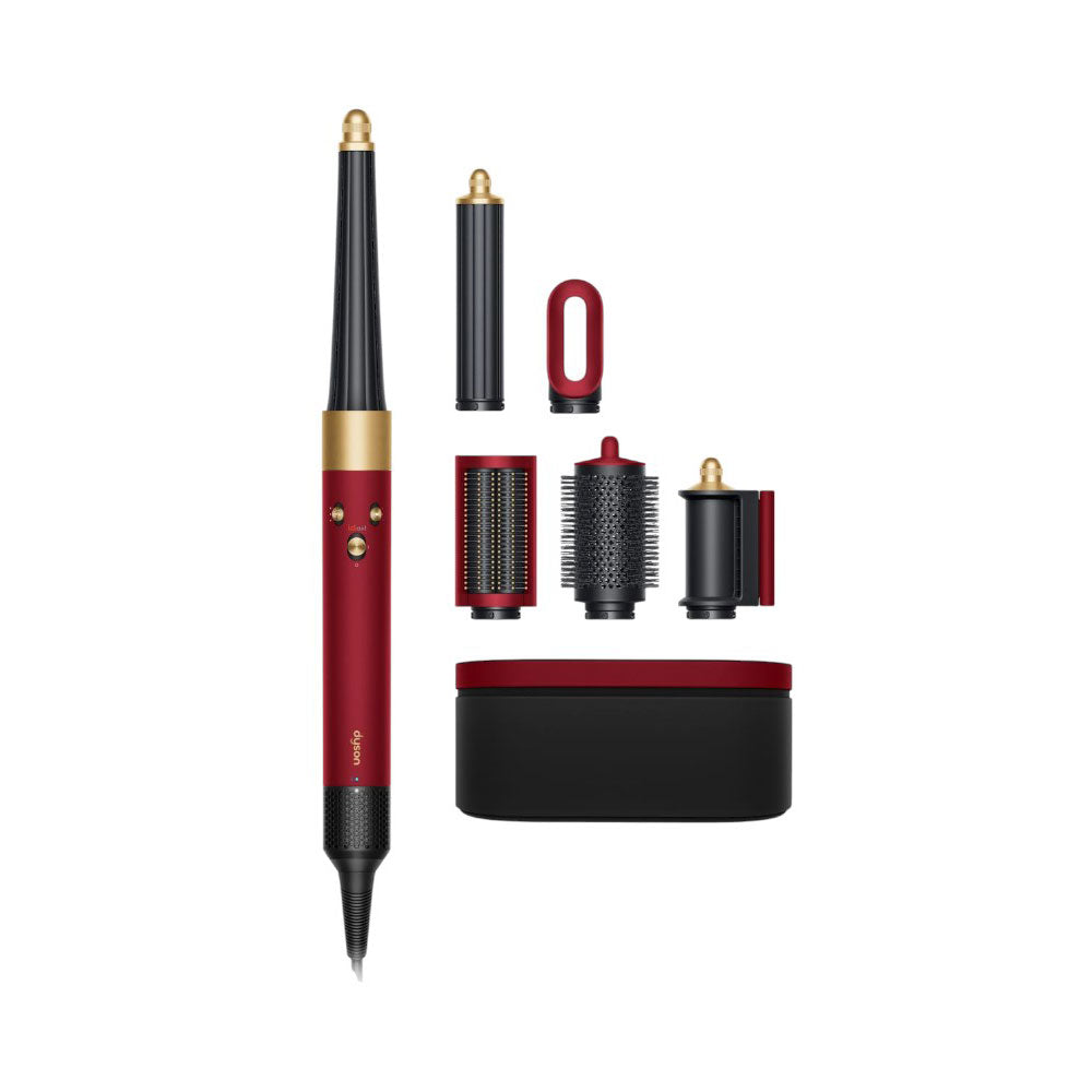 DYSON HAIR STYLING AIR WRAP RED VELVET/ GOLD HS08