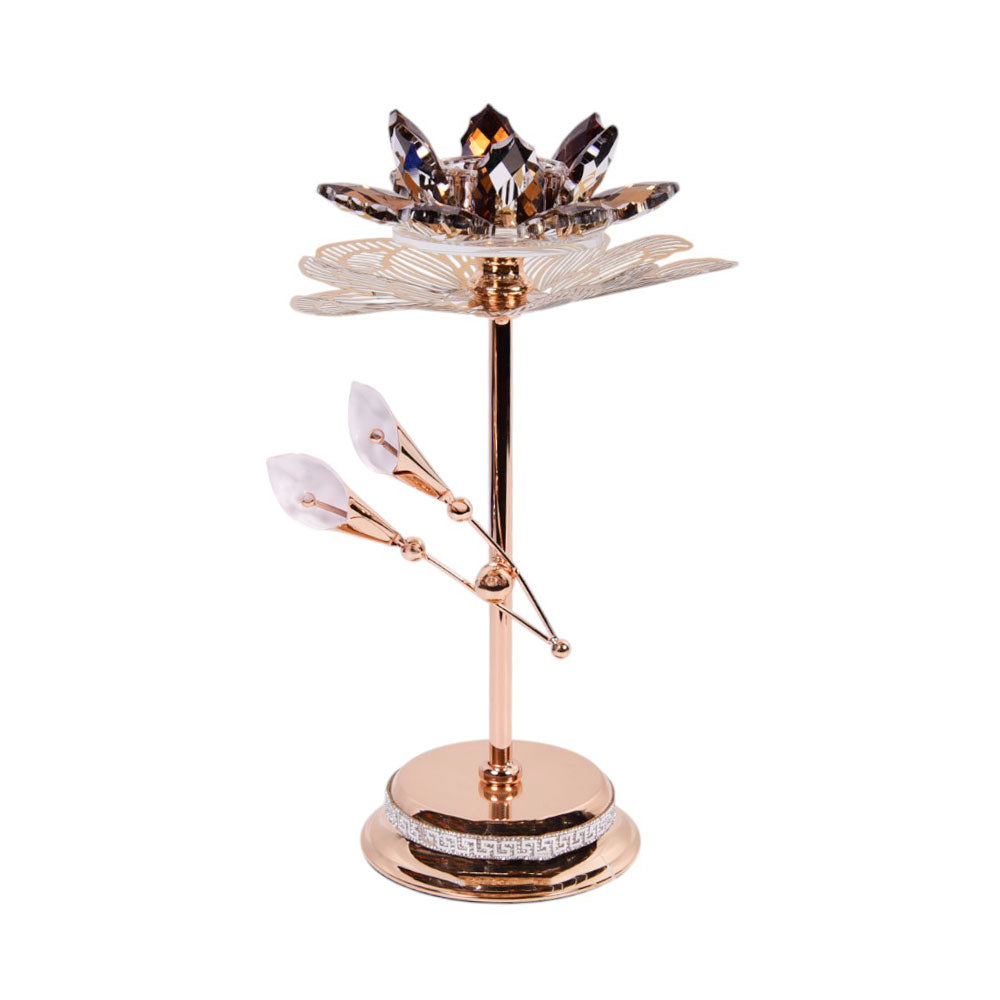 CANDLE STAND CRYSTAL H2270L