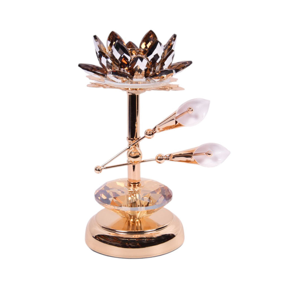 CANDLE STAND CRYSTAL H2119S