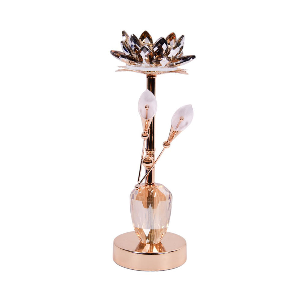 CANDLE STAND CRYSTAL H2274L