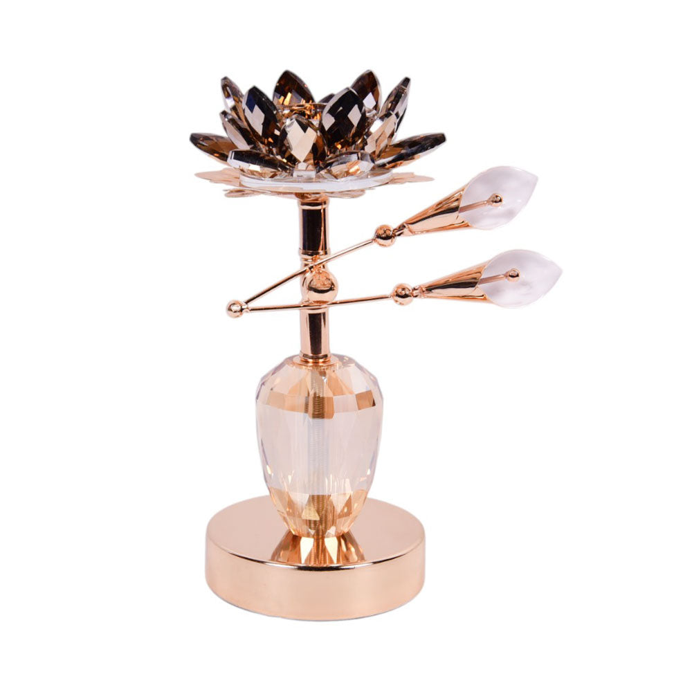 CANDLE STAND CRYSTAL H2274S