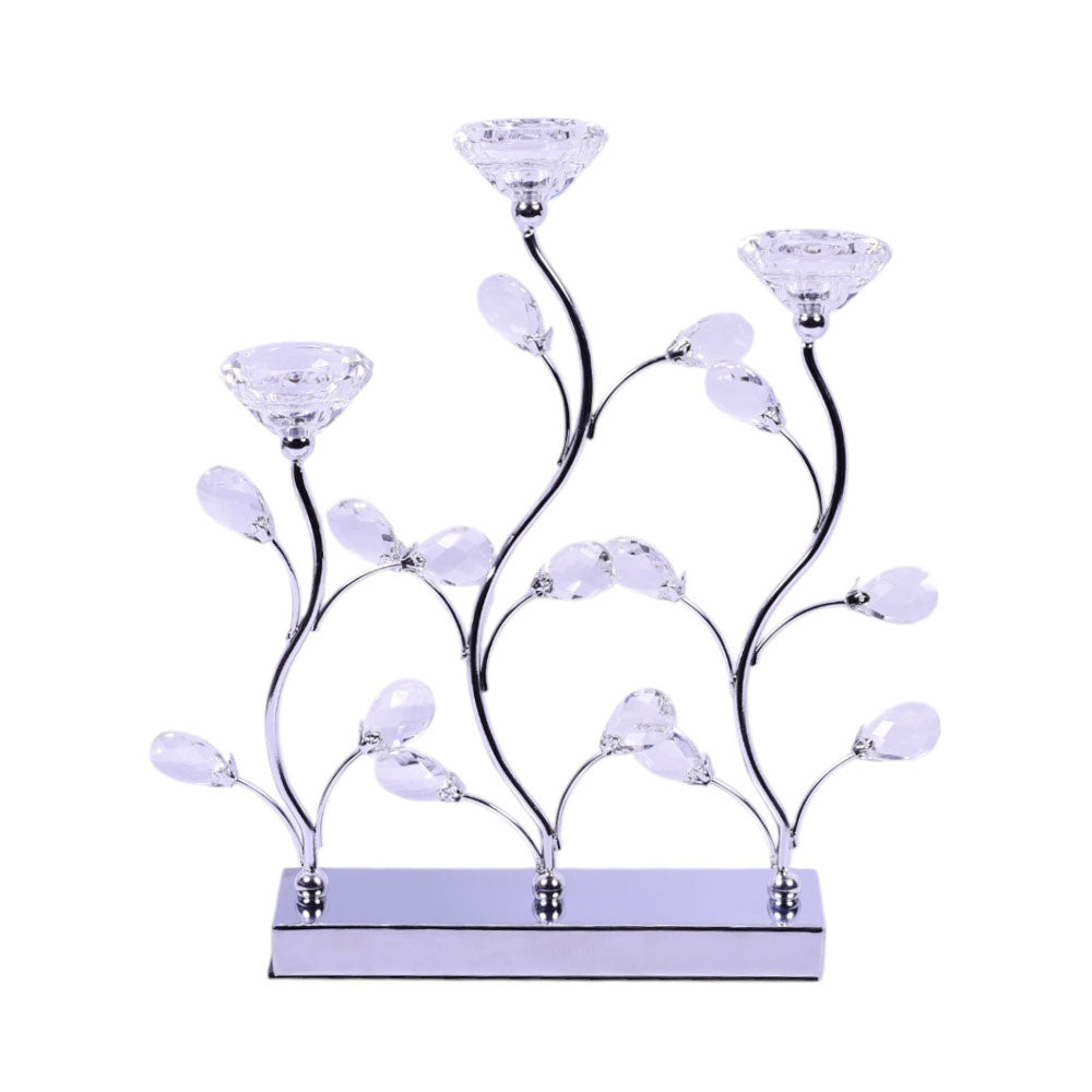 CANDLE STAND CRYSTAL SL JX349A