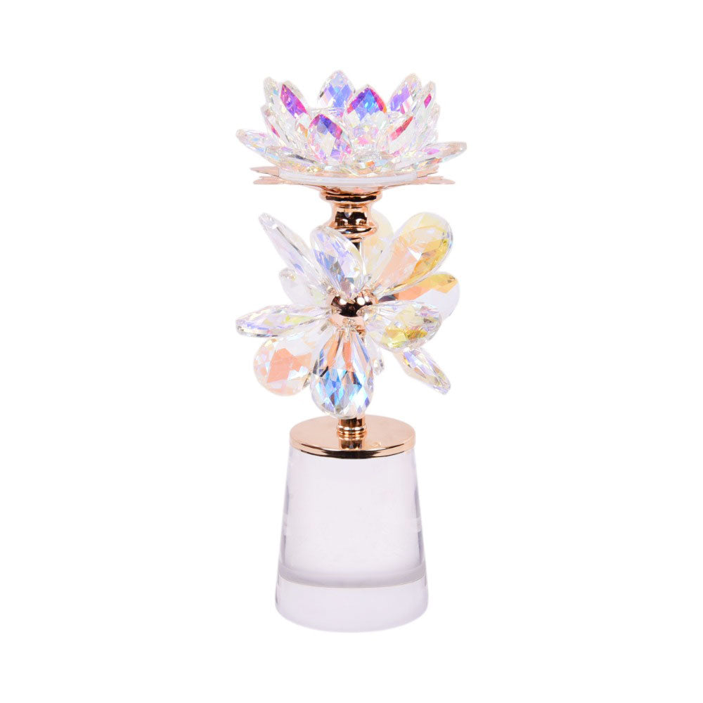 CANDLE STAND CRYSTAL JD717S