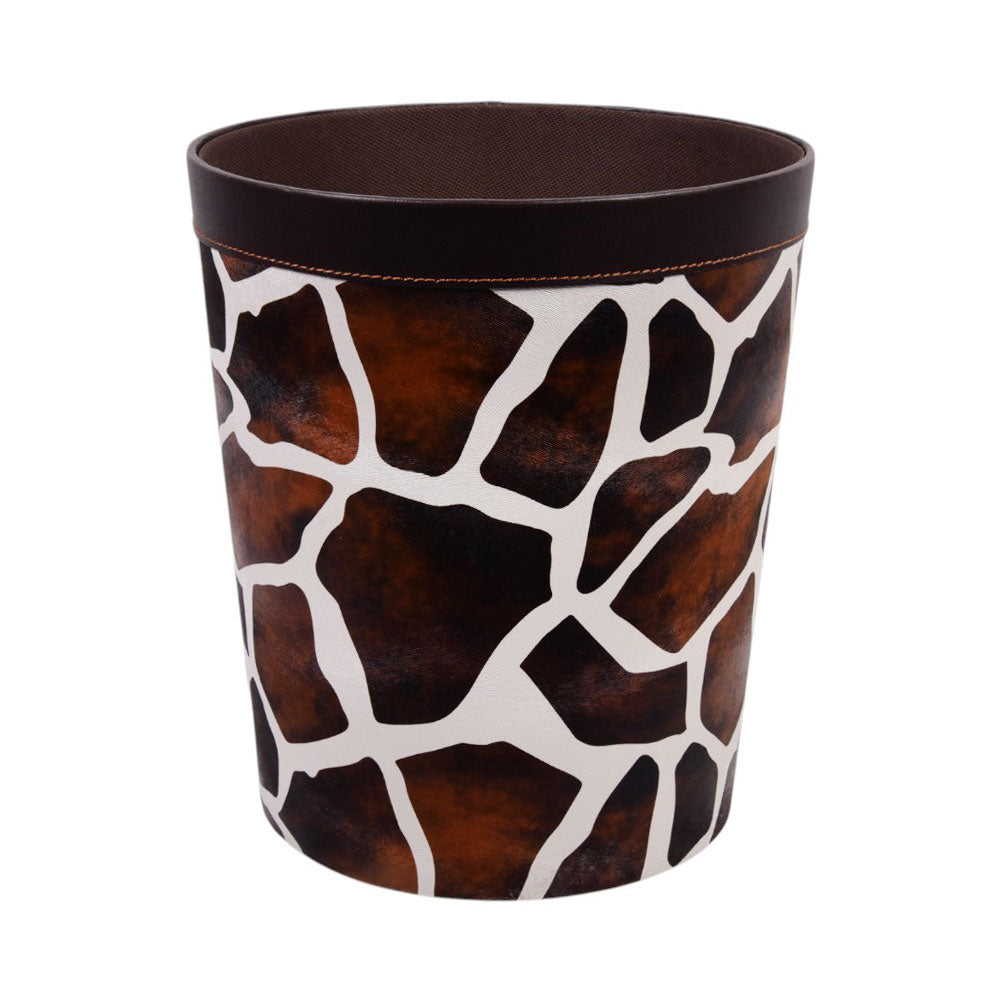 DUSTBIN LEATHER CHEETAH