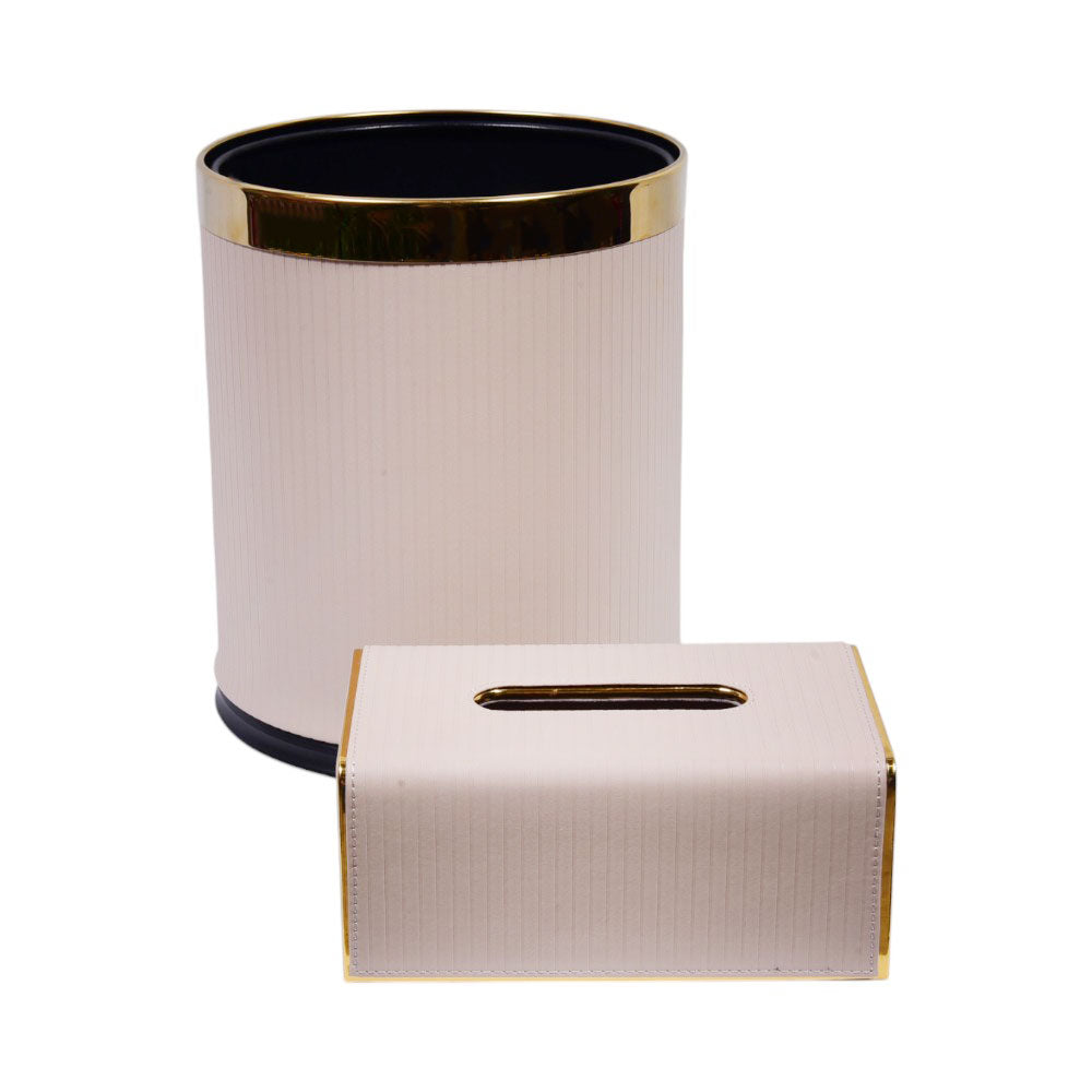 DUSTBIN & TISSUE BOX SET 4642-2 – Al-Fatah
