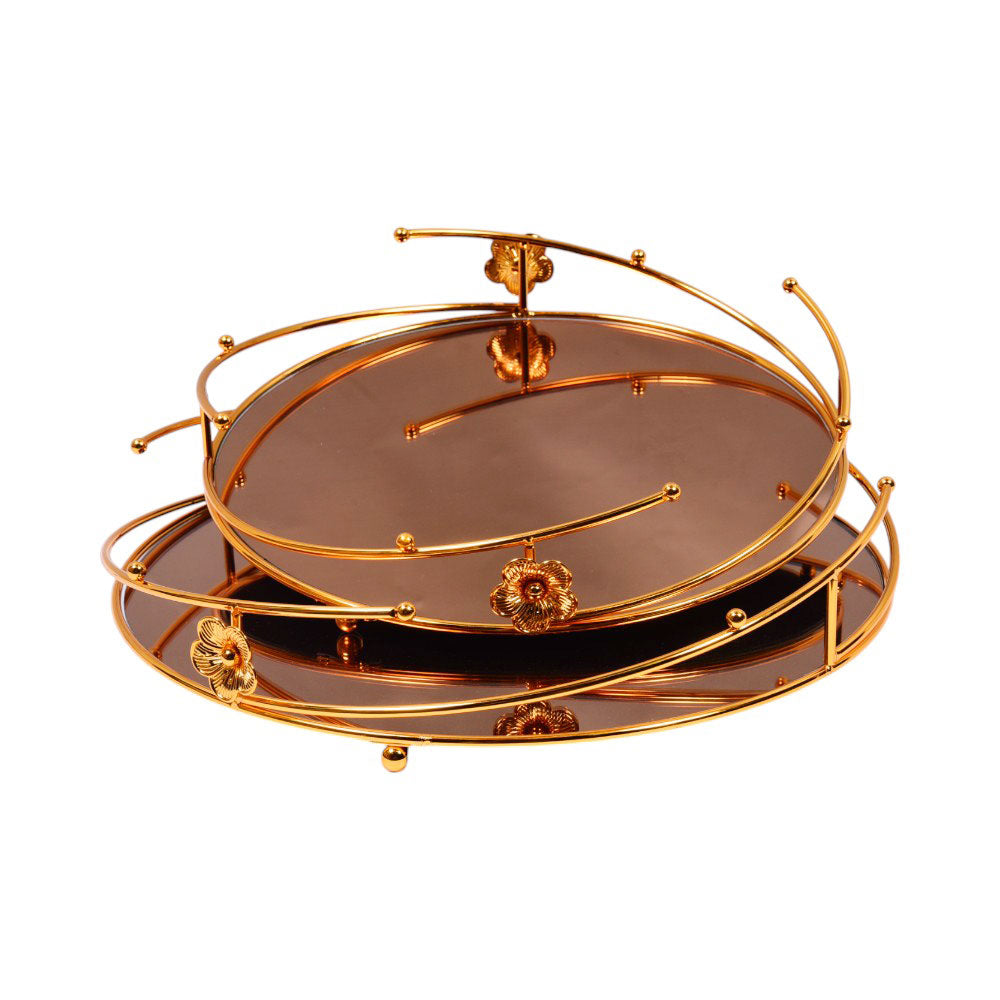 TRAY SET 2PC ROUND AZ003
