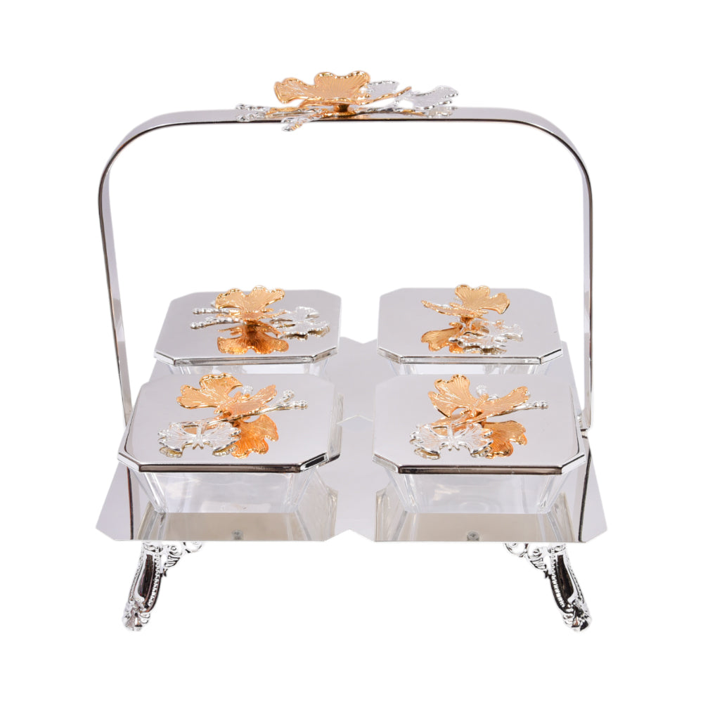 DRY FRUIT DISH WITH HANDLE 1213-15S