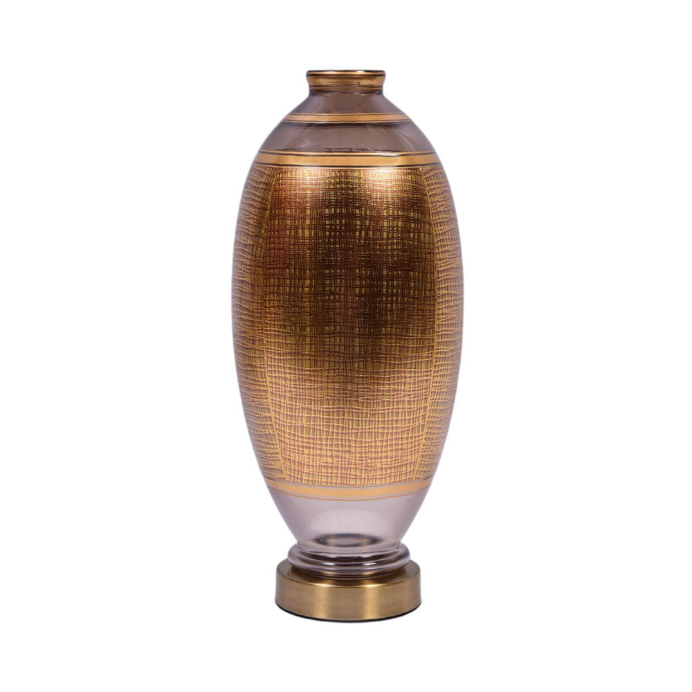 VASE CRYSTAL BRASS IR MS-A011-T59 JSLT008-531