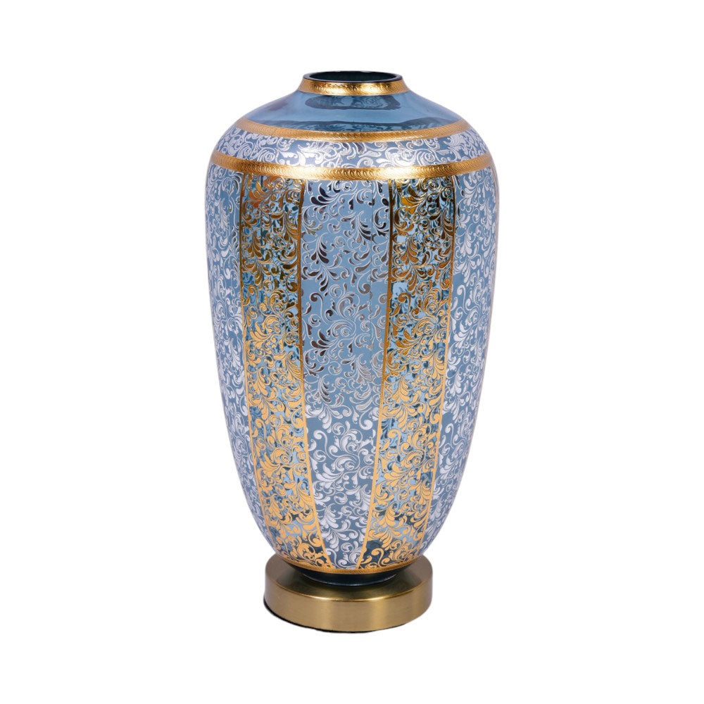 VASE CRYSTAL BRASS IR MS-A005-T60 JSLT033-567-3
