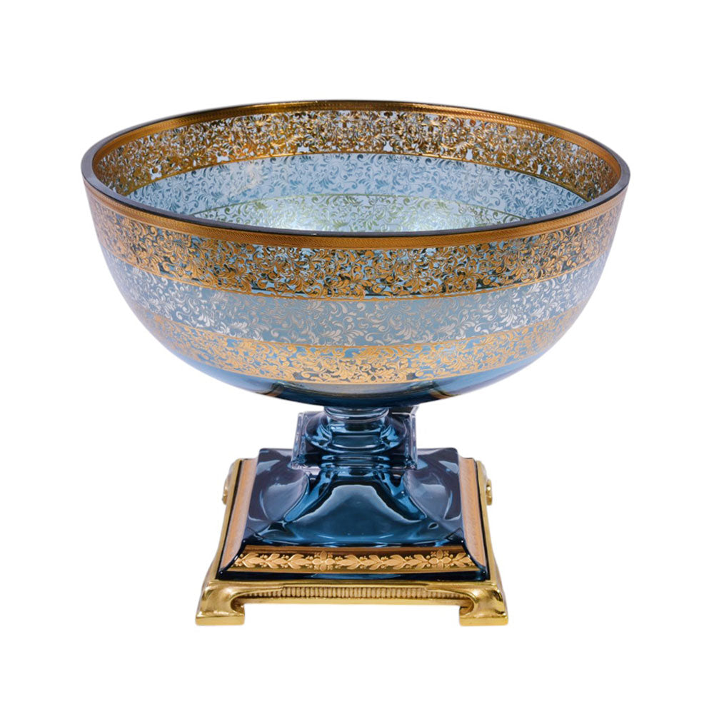 BOWL CRYSTAL BRASS IR MS-A236-ST05B1 JSLT033-567-3