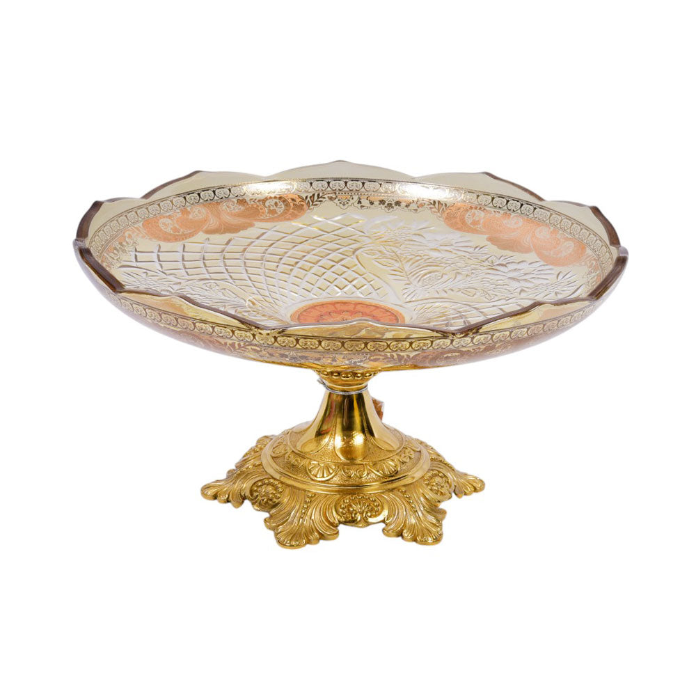 DISH CRYSTAL BRASS IR FK7-P5040-1 EAC-150-A1-2626