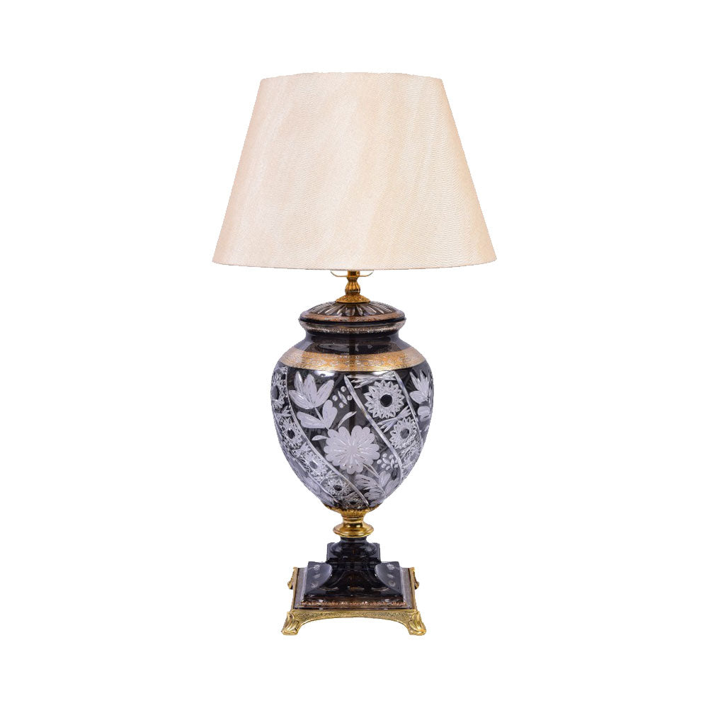 LAMP CRYSTAL BRASS IR H-L033-W EAN118-136-B01
