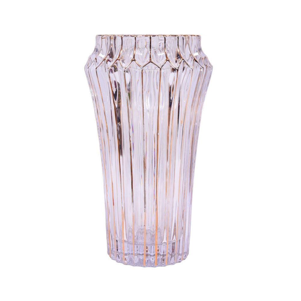 VASE CRYSTAL GOLDEN 0640-22