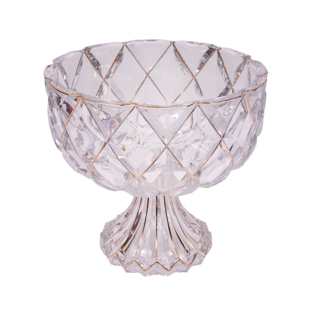 BOWL CRYSTAL GOLDEN 0640-11