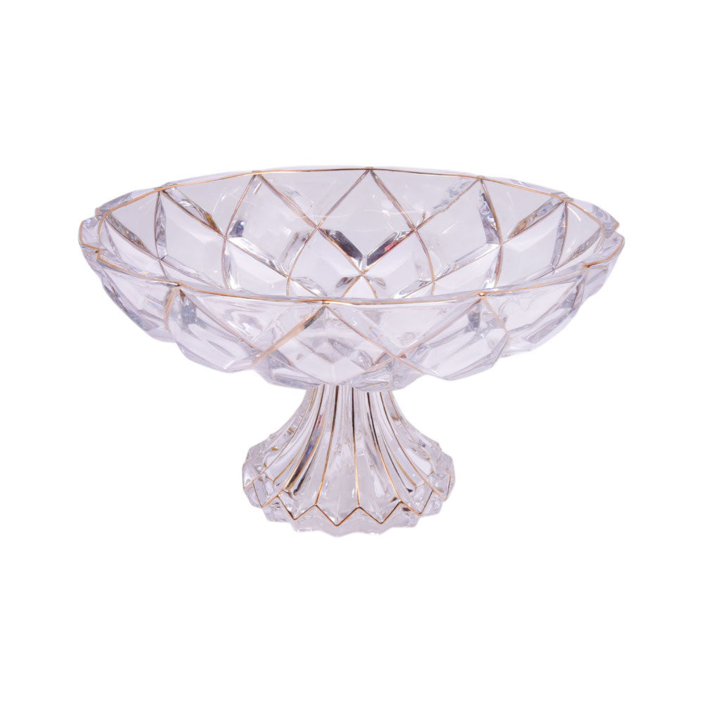 BOWL CANDY CRYSTAL GOLDEN 0640-10