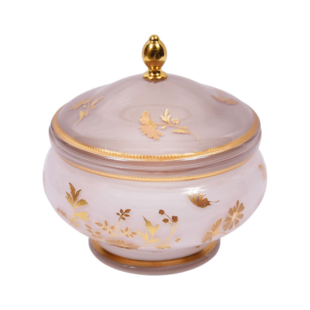 BOWL CANDY CRYSTAL BRASS IR MS-A112 JS1806A-622