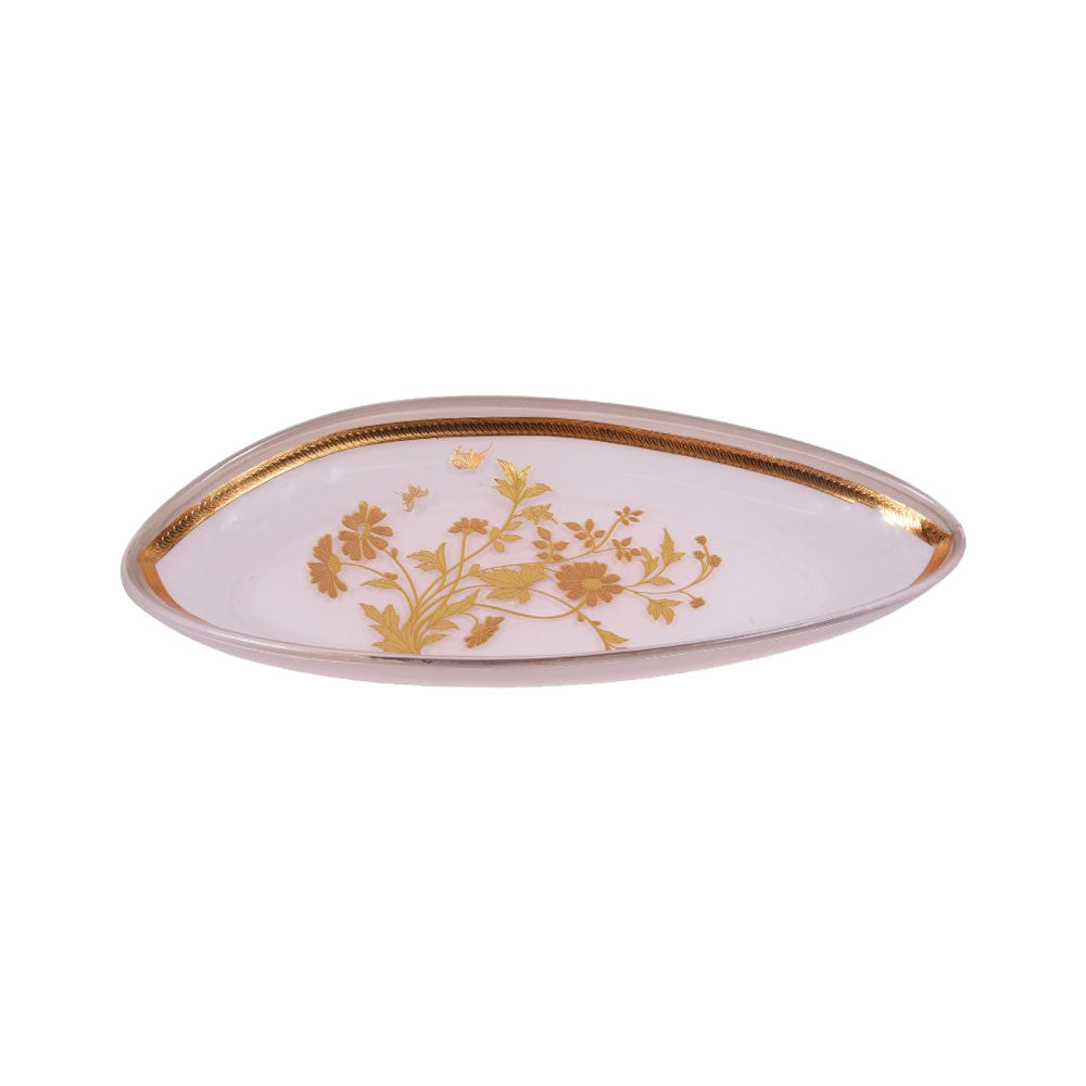 DISH CRYSTAL BRASS IR MS-A072 JS1806A-622