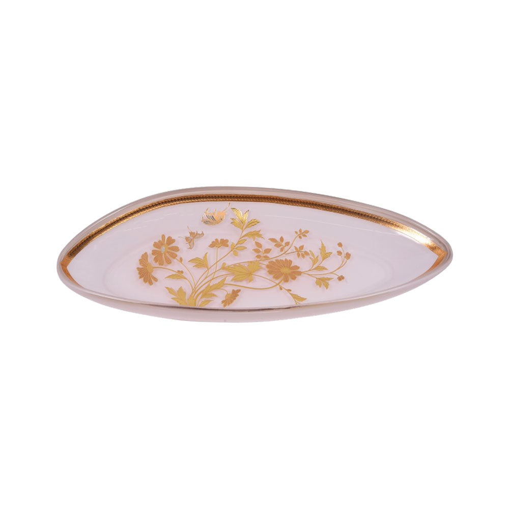 DISH CRYSTAL BRASS IR MS-A071 JS1806A-622