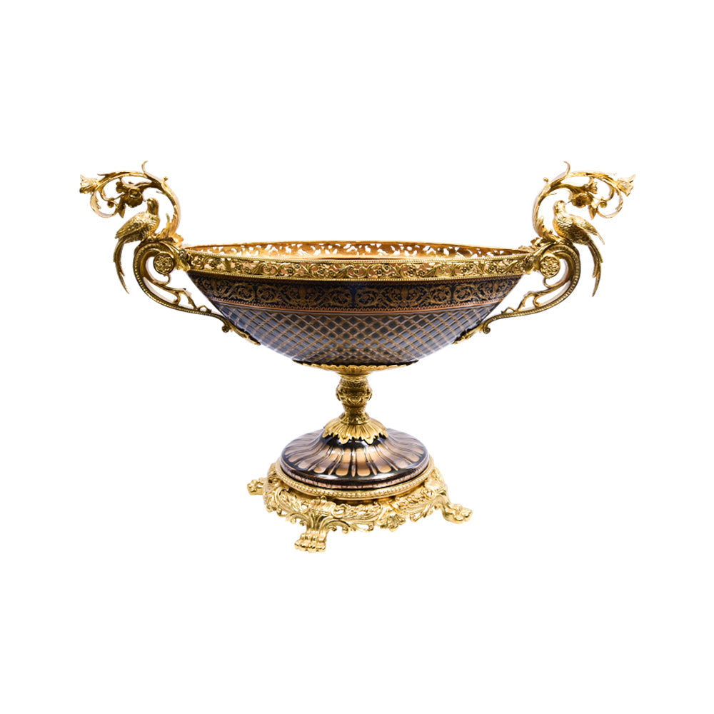 BOWL CRYSTAL BRASS IR E6-B3036-3 PCT-N102-10-CH050