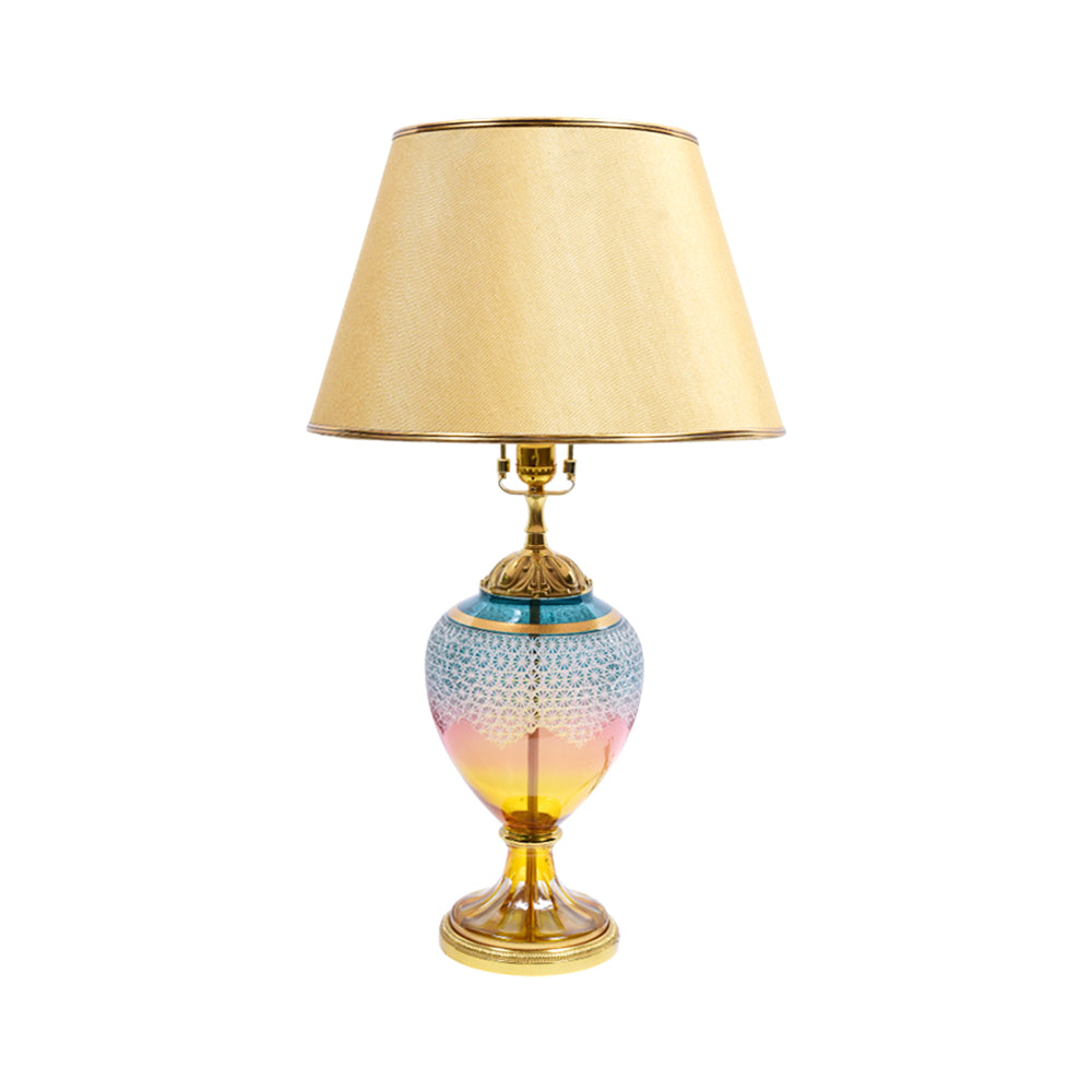 LAMP CRYSTAL BRASS IR E9-LG13M-1-W JSB08-717G