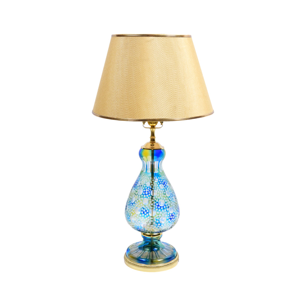LAMP CRYSTAL BRASS IR E9-LG16L-1-W JC215-718