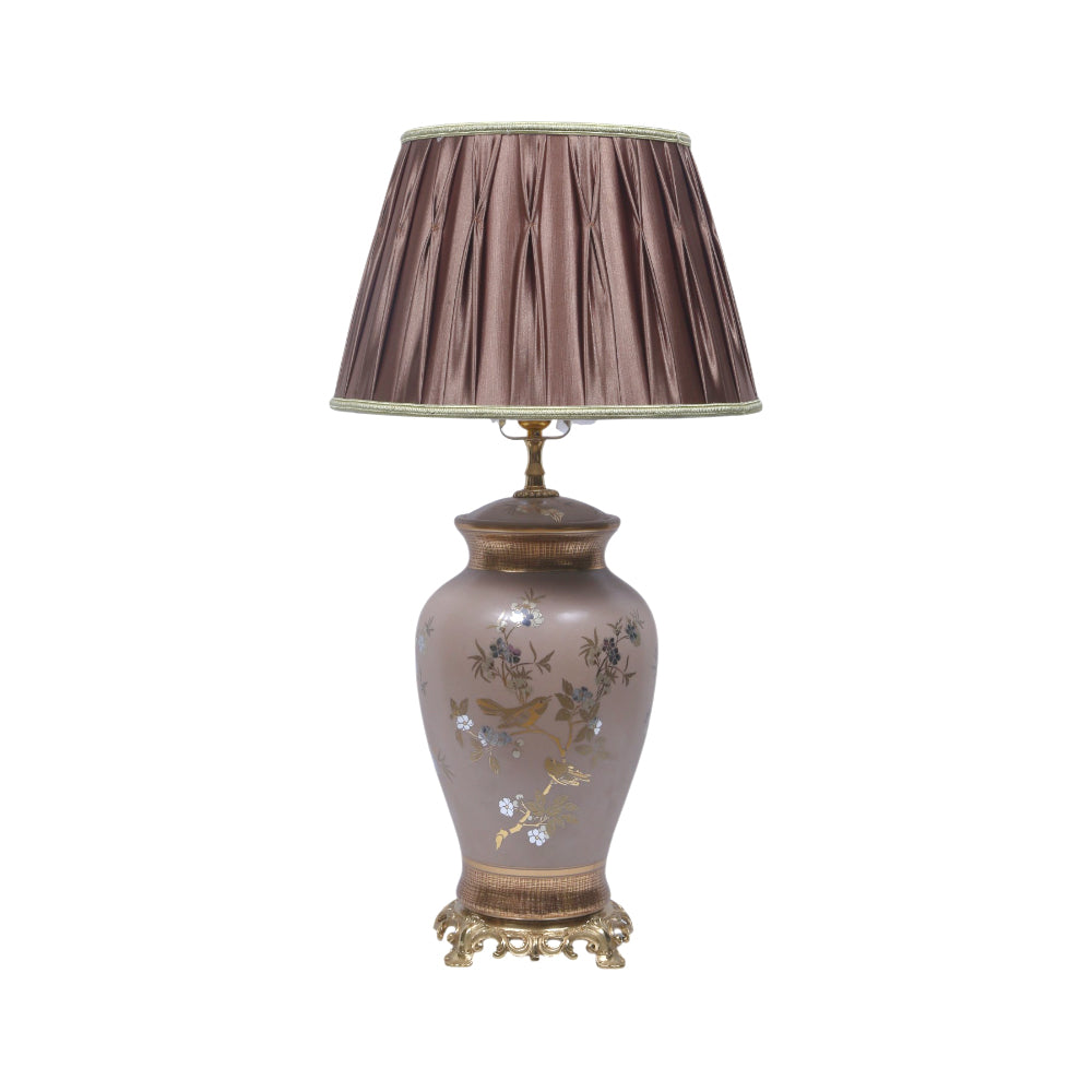 LAMP PORCELAIN BRASS IR H-PV175-116-W JS-1801-HBW01