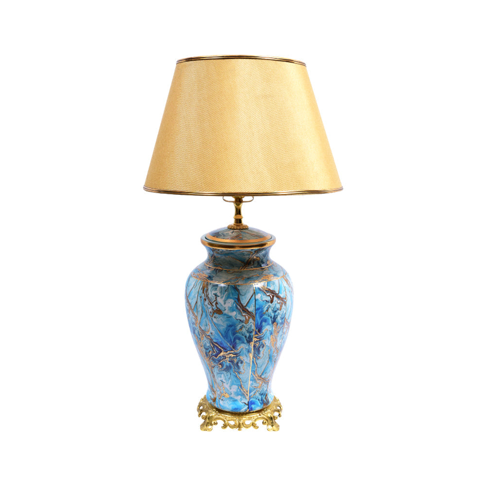 LAMP PORCELAIN BRASS IR H-PV175-116-W JS-LT-041
