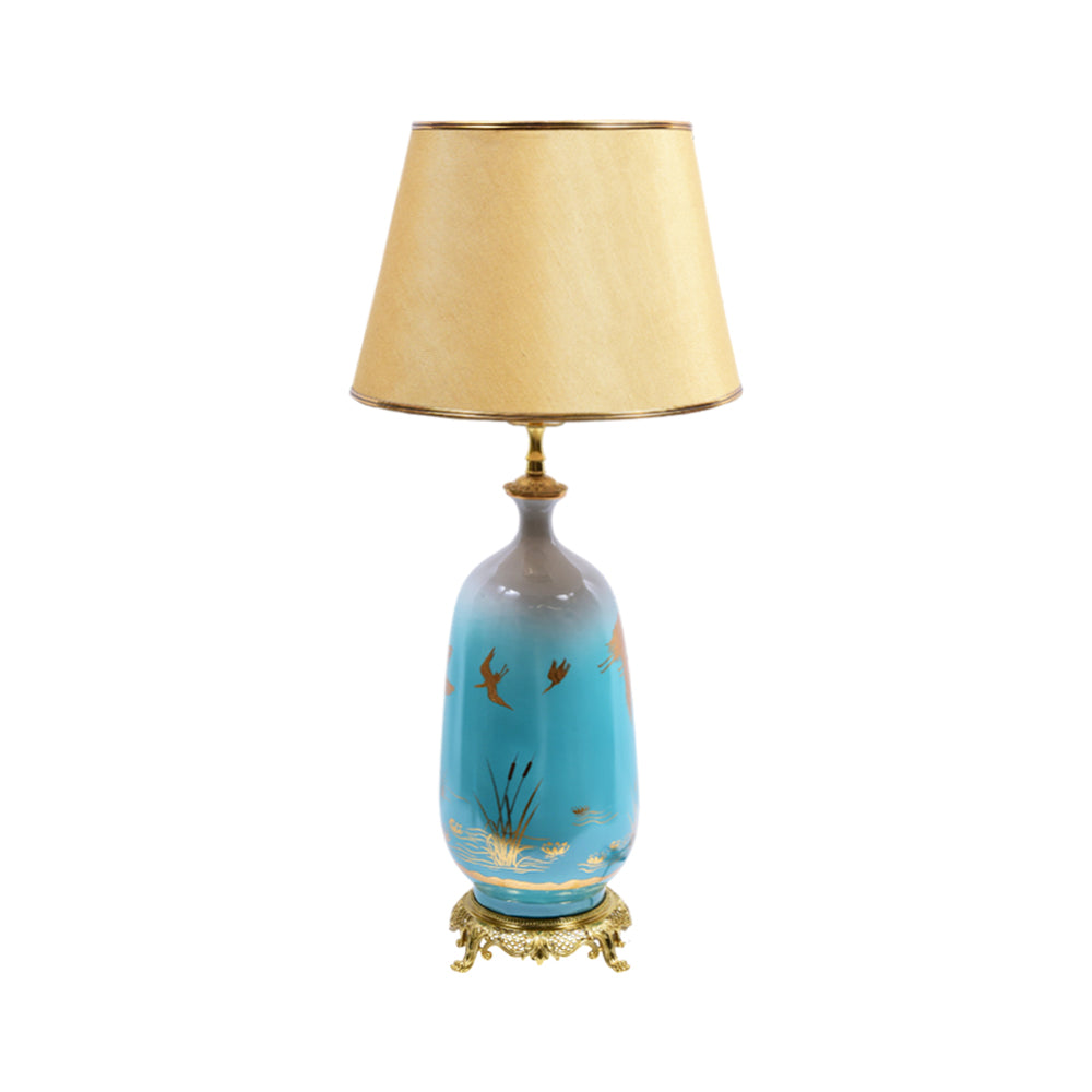 LAMP PORCELAIN BRASS IR H-PV59-145-UL JS-Y1901-HBU06