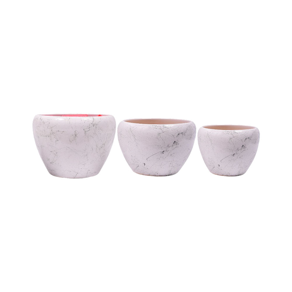 FLOWER POT CERAMIC IR  6912/11-15
