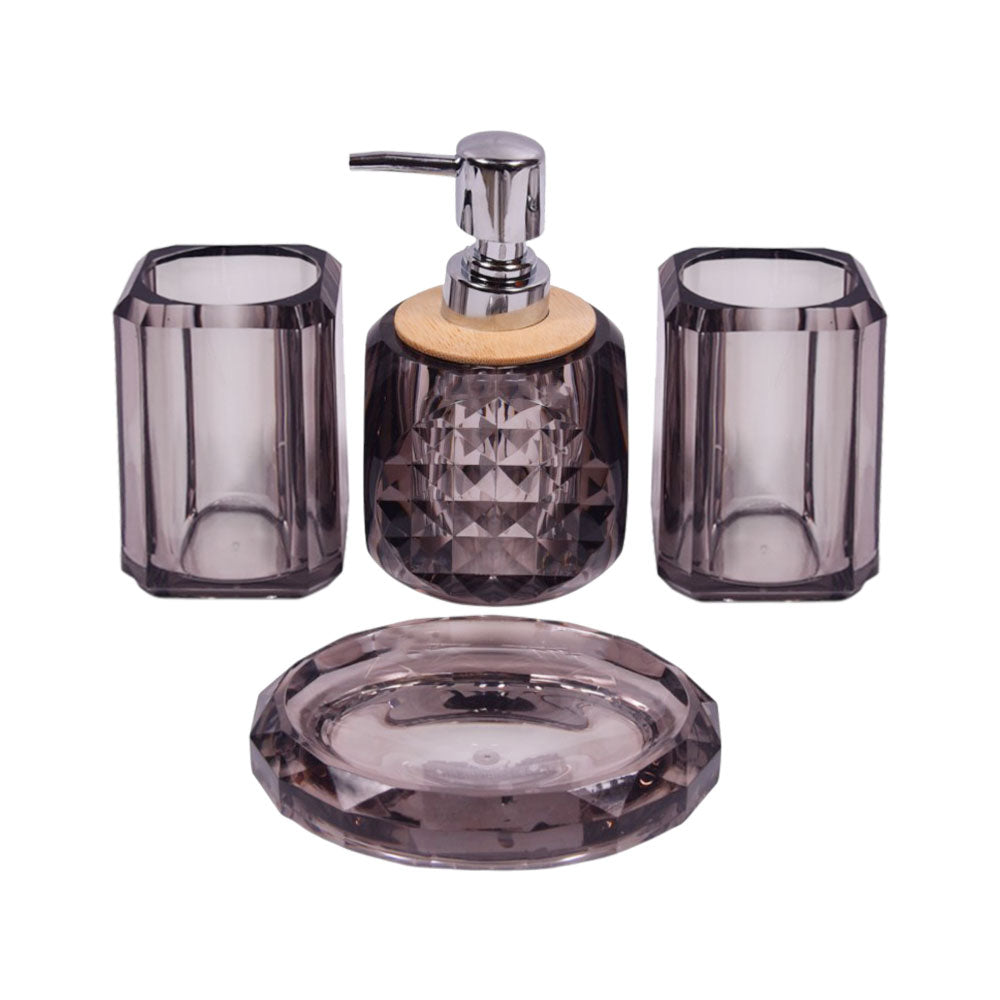 BATHROOM SET 4PC ACRYLIC IR F4647HW