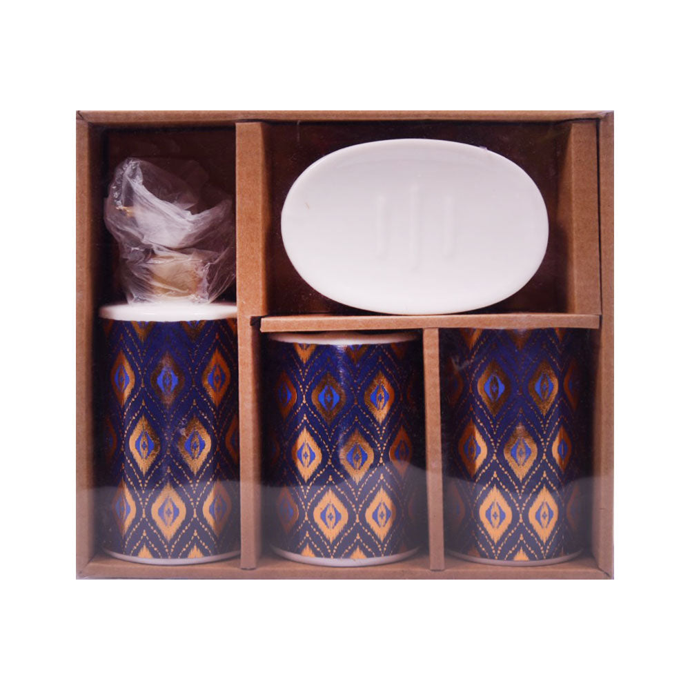 BATHROOM SET 4PC CERAMIC 802P-191 ST