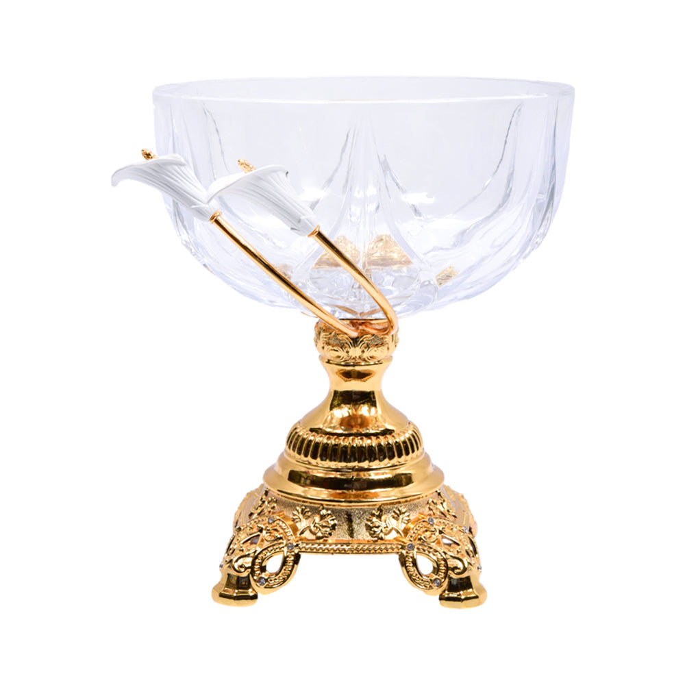 BOWL FRUIT ORCHID TA2917