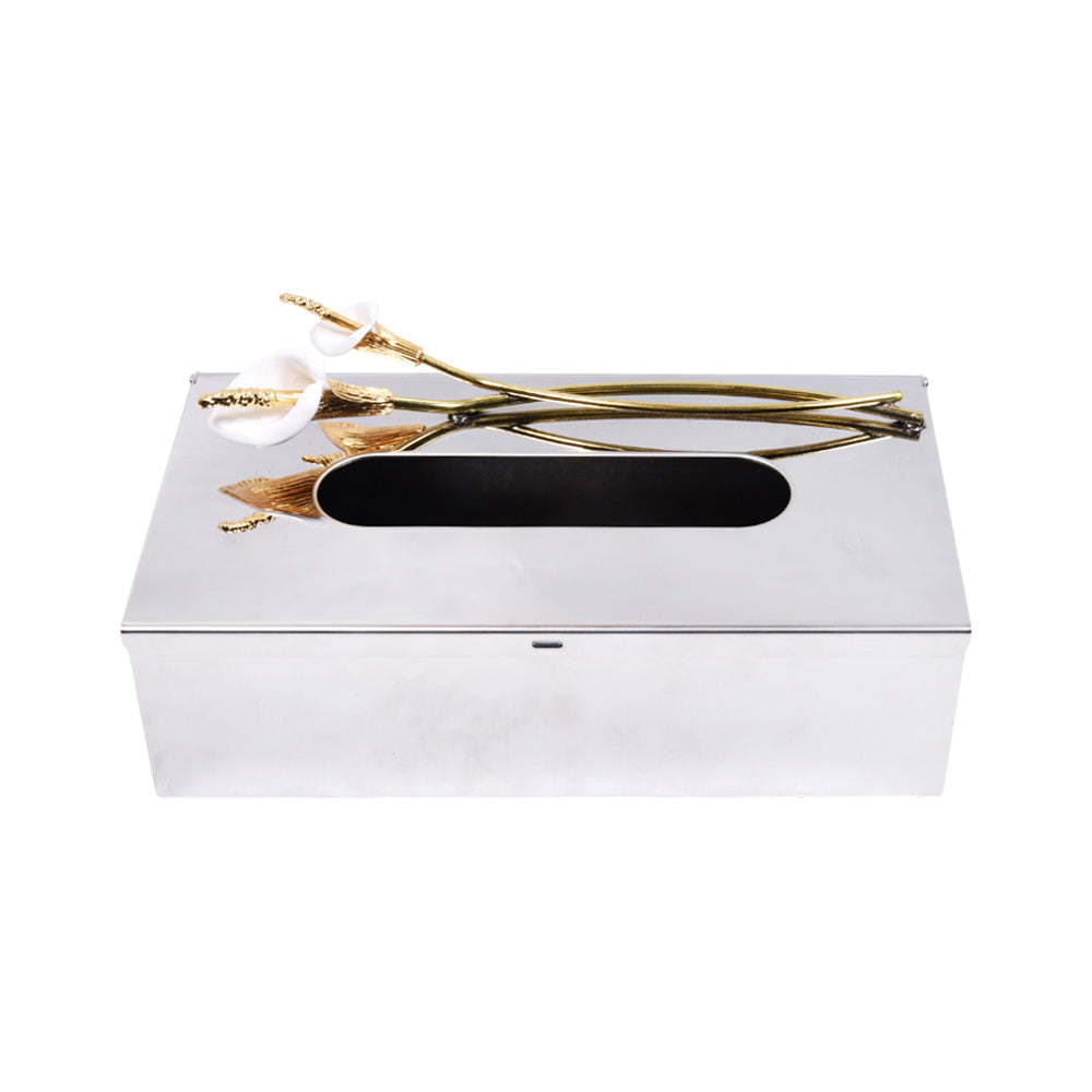 TISSUE BOX ORCHID WB-1313