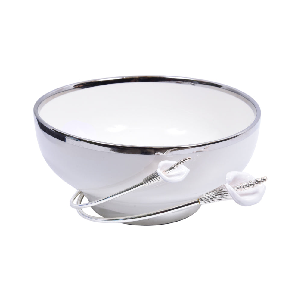 BOWL FRUIT ORCHID WB-1336