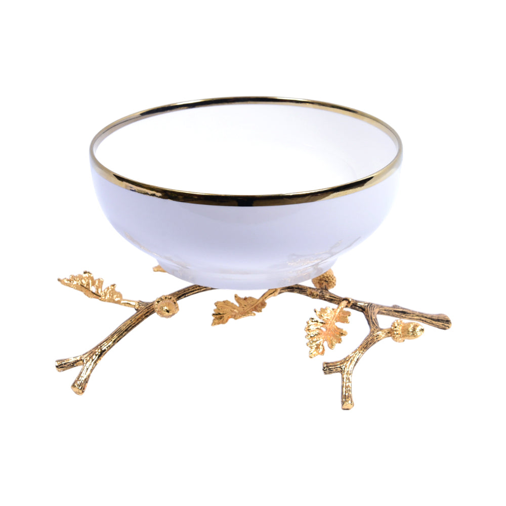 BOWL FRUIT ORCHID WB-1518