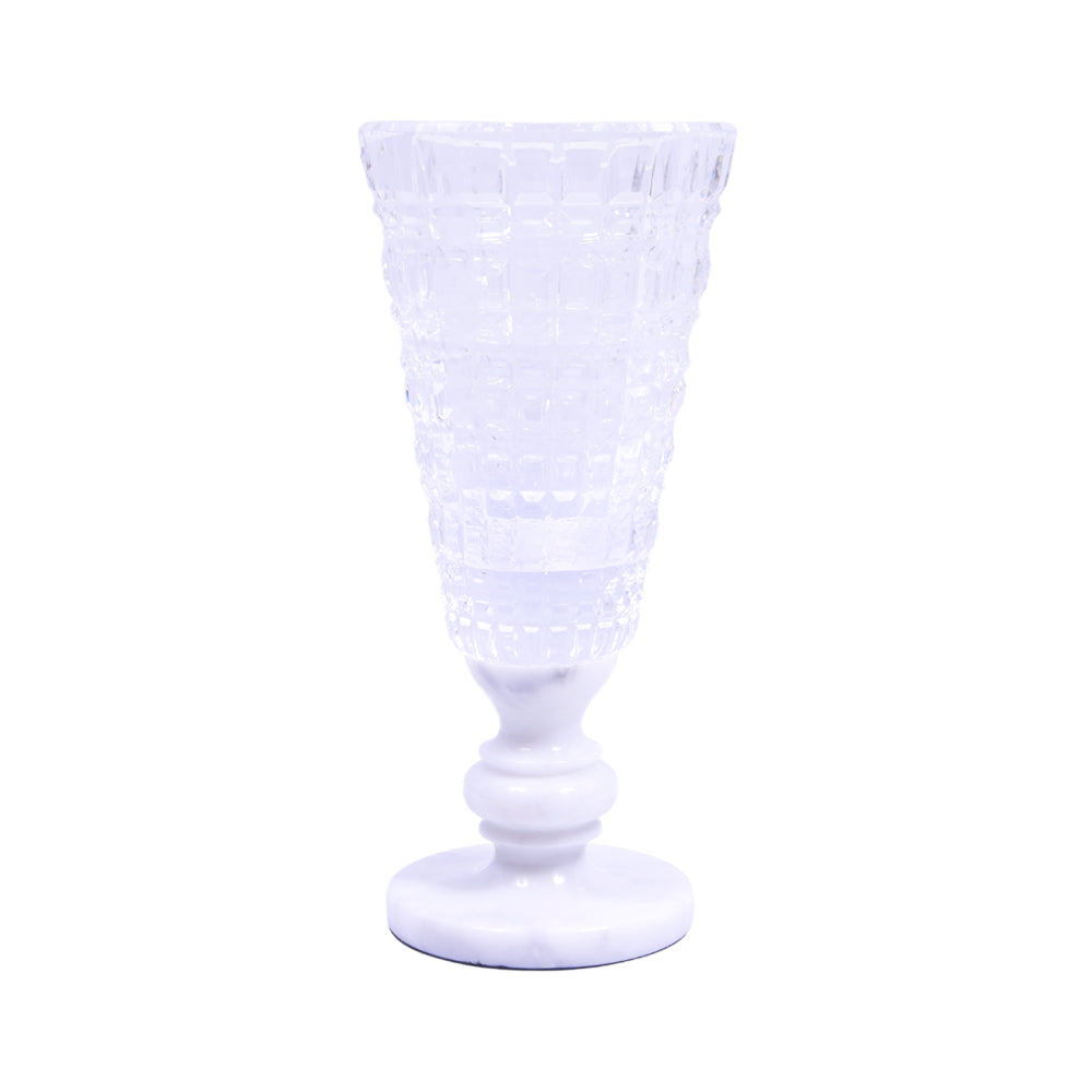 VASE CRYSTAL MARBEL BASE FA-1012SW