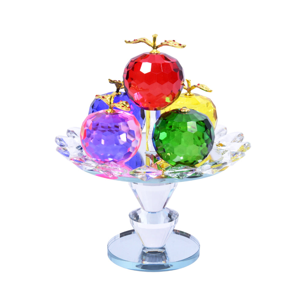 FRUIT BASKET CRYSTAL IR 7301-17