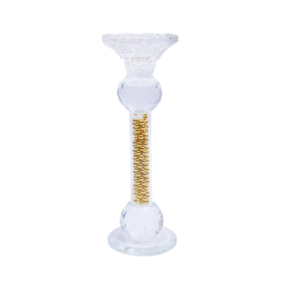 CANDLE STAND CRYSTAL 3PC IR 7301-63