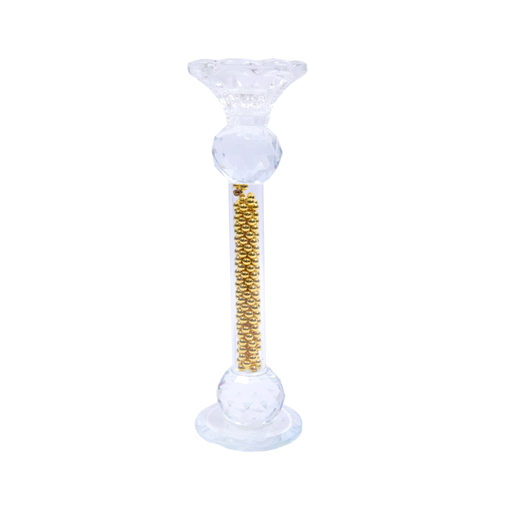 CANDLE STAND CRYSTAL 3PC IR 7301-64