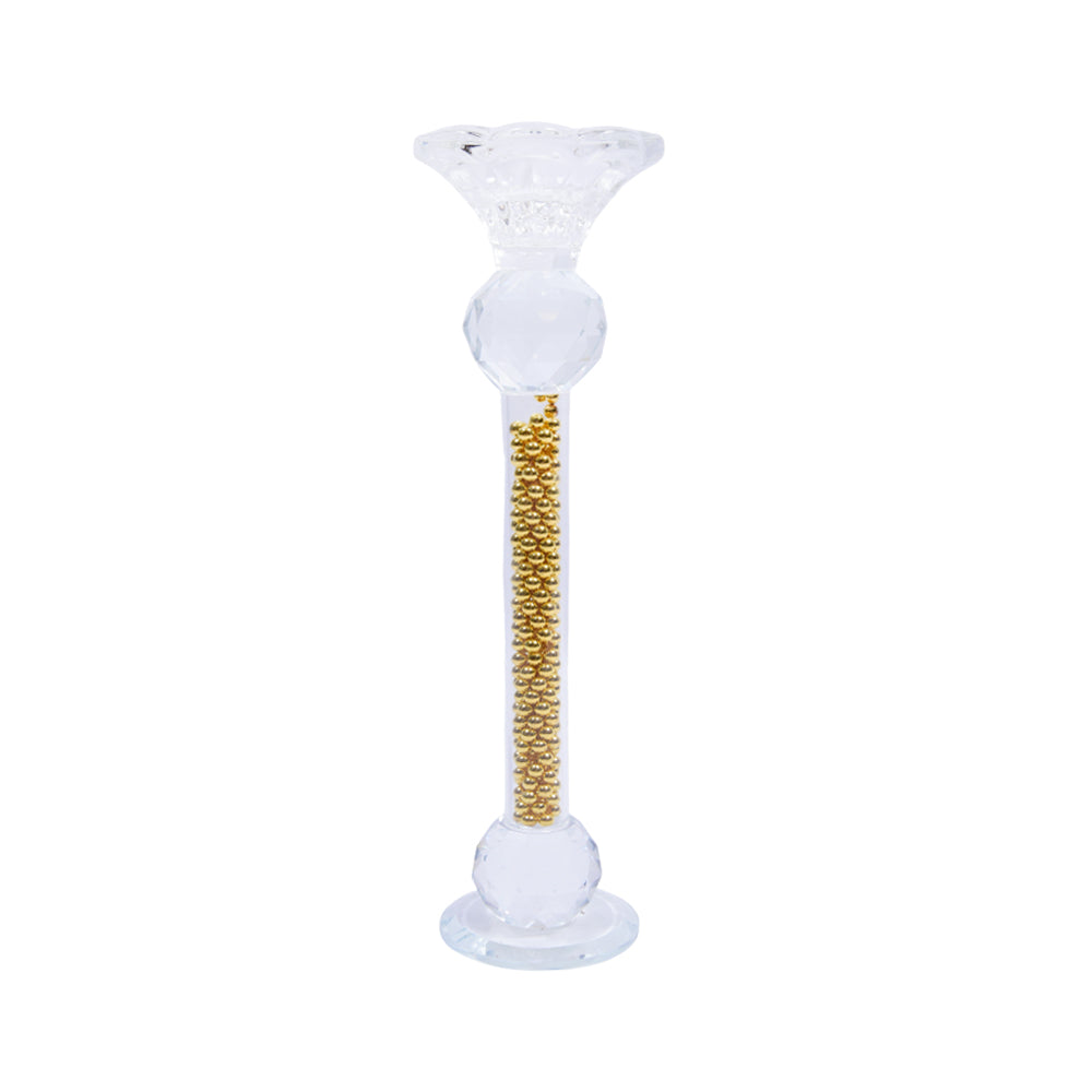 CANDLE STAND CRYSTAL 3PC IR 7301-65