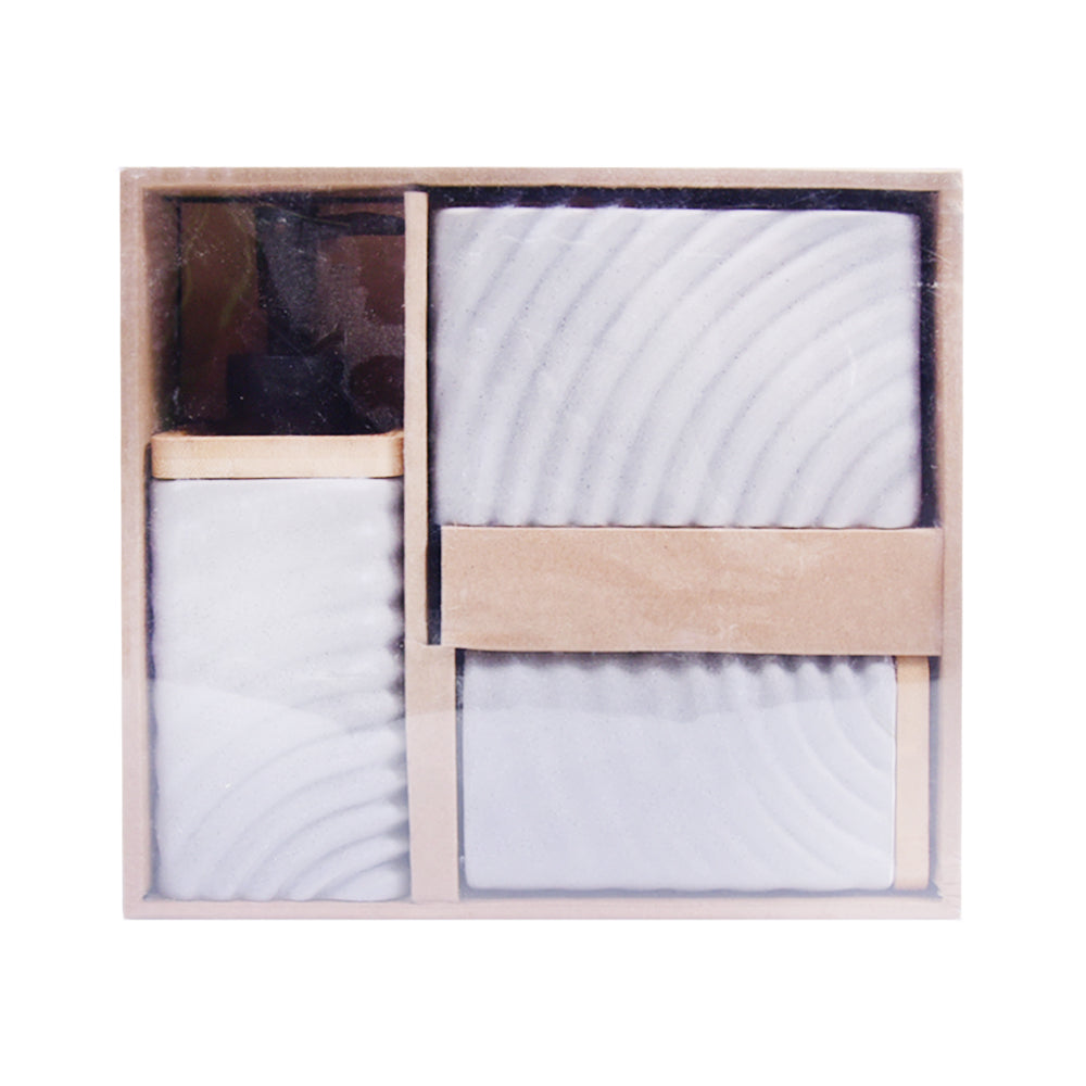 BATHROOM SET CERAMIC 3PC 2505B