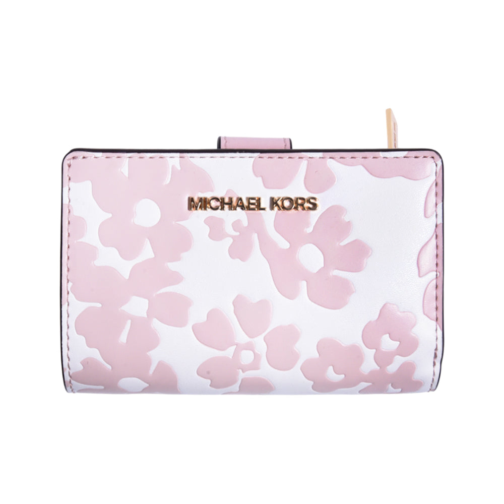 MK LADIES JET SET TRAVEL WALLET PWD BLUSH 35S5GTVF6Y