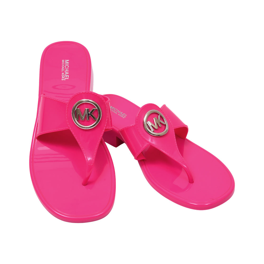 MK HANNAH JELLY THONG SLIDE TPU 49S5HNFA1B D-PINK 8