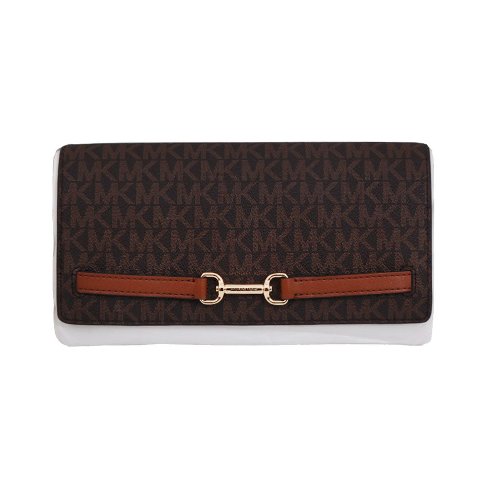 MK CARSON CROSSBODY BAG LG ON A CHAIN 35S5G2ZC7B BROWN