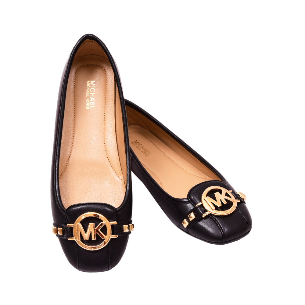 MK FULTON MOC PUMP FAUX LTHR PARAMID 49T8FUFR1L BLACK 7